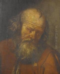 Head Of An Elderly Bearded Man