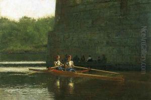 The Oarsmen (or The Schreiber Brothers) by Thomas Cowperthwait Eakins