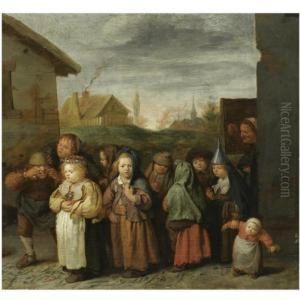 The Whitsun Bride by David The Younger Ryckaert