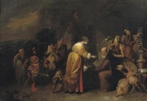 The Temptation Of Saint Anthony by David The Younger Ryckaert