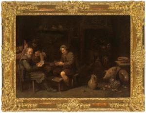 Giocatori Di Carte In Un""""osteria