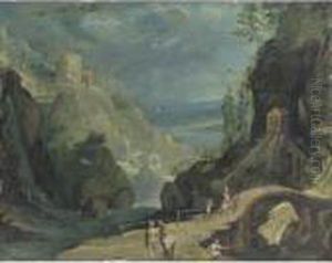 Paesaggio Col Tempio Di Tivoli