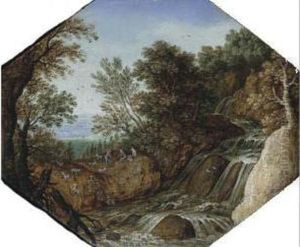 A Wooded River Landscape