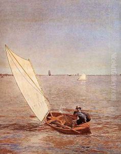 Starting Out after Rail by Thomas Cowperthwait Eakins