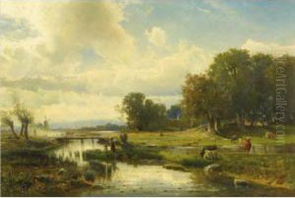 Cattle At Pasture - view 1