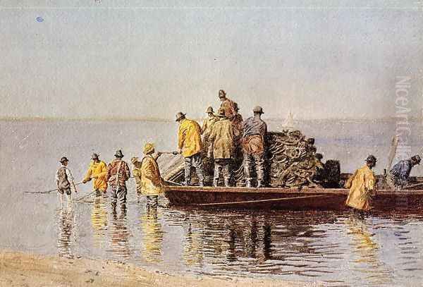 Taking up the Net - view 1