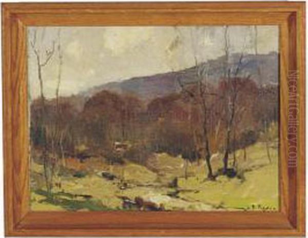 Mountain Valley Landscape - view 1