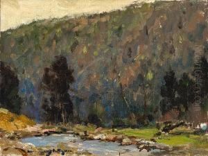 Trout Stream by Chauncey Foster Ryder