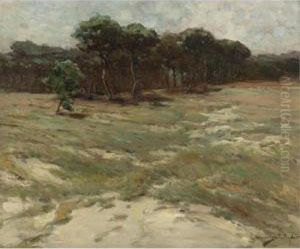 The Edge Of The Field by Chauncey Foster Ryder
