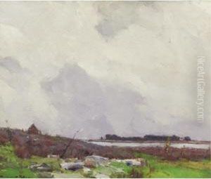 Trott's Island, Maine by Chauncey Foster Ryder