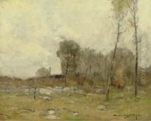 Autumn Landscape by Chauncey Foster Ryder