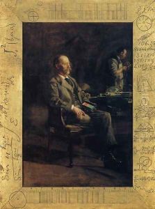 Portrait of Professor Henry A. Rowland by Thomas Cowperthwait Eakins