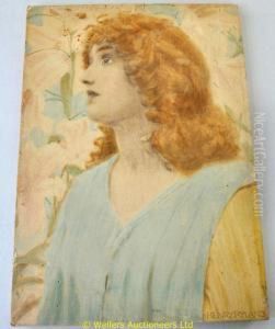 Girl With Lilies