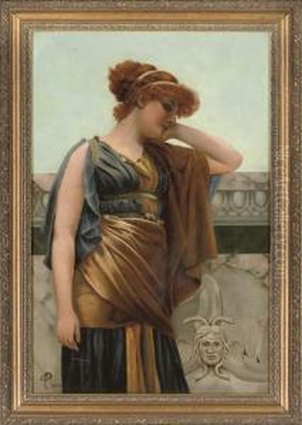 A Classical Beauty by Henry Ryland