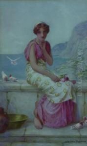 Girl With Doves