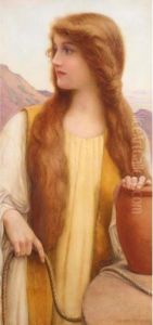 Rachel At The Well by Henry Ryland