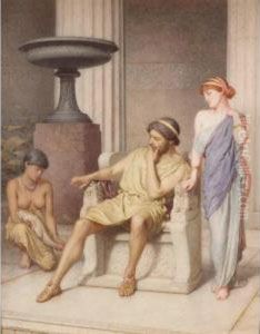Polycrates by Henry Ryland