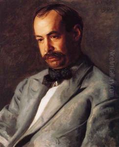 Portrait of Charles Percival Buck by Thomas Cowperthwait Eakins