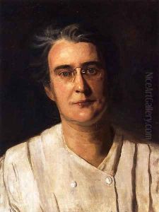 Portrait of Lucy Langdon Williams Wilson by Thomas Cowperthwait Eakins