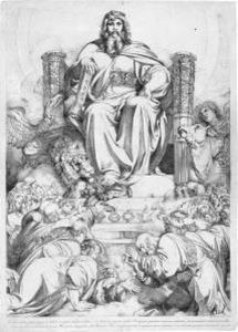 Gottvater Auf Dem Thron by Luigi Sabatelli