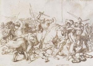 Il Valore Di Michele Di Lando Duranteil Tumulto Dei Ciompi A Firenze by Luigi Sabatelli