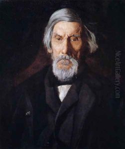 Portrait of William H. MacDowell I by Thomas Cowperthwait Eakins