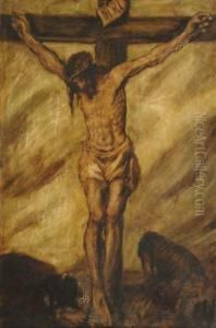 Crucifixion by Daniel Sabater Y Salabert