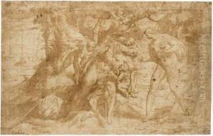 The Death Of Adonis by Lorenzo Sabatini