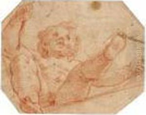 A Putto Seen From Below
