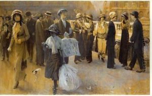 Aout A Paris, Circa 1913 by Louis Remy Sabattier