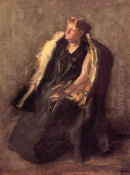 Portrait of Mrs. Hubbard (sketch) - view 1