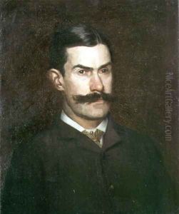 Portrait of Frank MacDowell, c.1886 by Thomas Cowperthwait Eakins