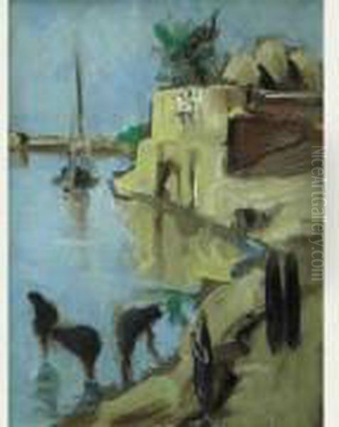 Femmes Au Bord Du Nil. - view 1