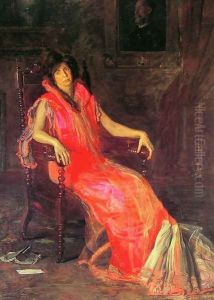 The Actress by Thomas Cowperthwait Eakins