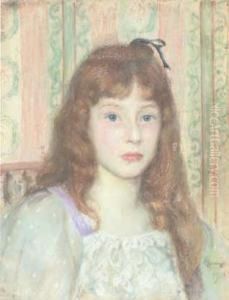 Bambina Con Gli Occhi Azzurri