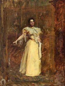 Portrait of Miss Emily Sartain, Study by Thomas Cowperthwait Eakins