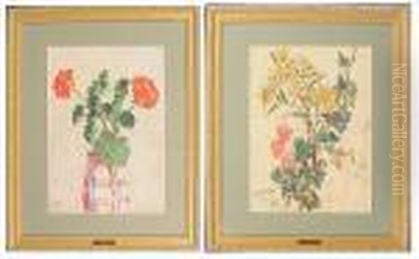 A Group Of Floral Still Lifes - view 1