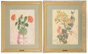 A Group Of Floral Still Lifes by Giotto Sacchetti