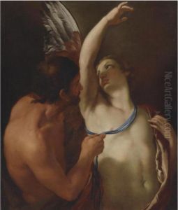 Daedalus And Icarus by Andrea Sacchi
