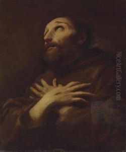 The Ecstasy Of Saint Francis by Andrea Sacchi