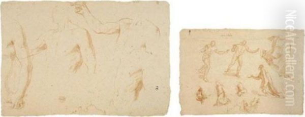Studies For A Figure Of Apollo - view 1