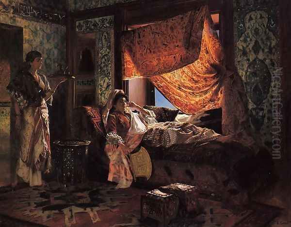 A Moorish Interior - view 1