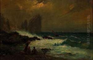 Mareggiata by Giuseppe Sacheri