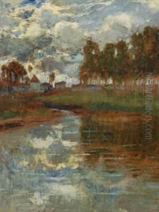 Paesaggio by Giuseppe Sacheri