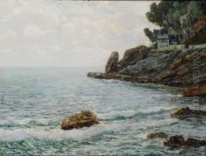 Strada Per Portofino by Giuseppe Sacheri