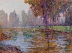 Paesaggio by Giuseppe Sacheri