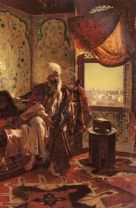 Smoking The Hookah by Rudolph Ernst