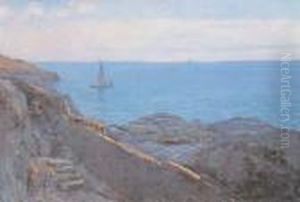 Scogliera Di Nervi by Giuseppe Sacheri