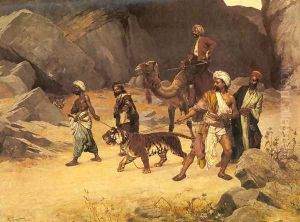 The Tiger Hunt by Rudolph Ernst