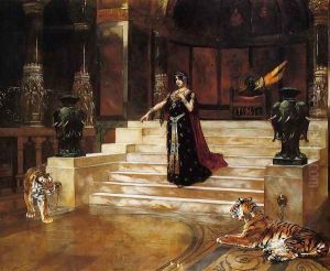 Salome And The Tigers by Rudolph Ernst